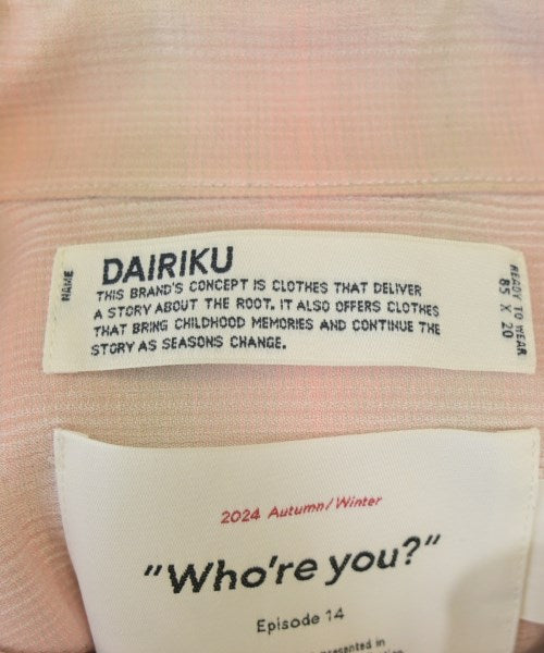 DAIRIKU 休閒襯衫