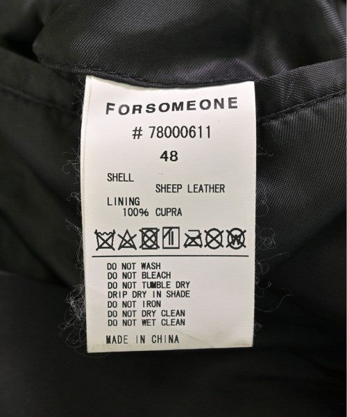 FORSOMEONE 騎士夾克