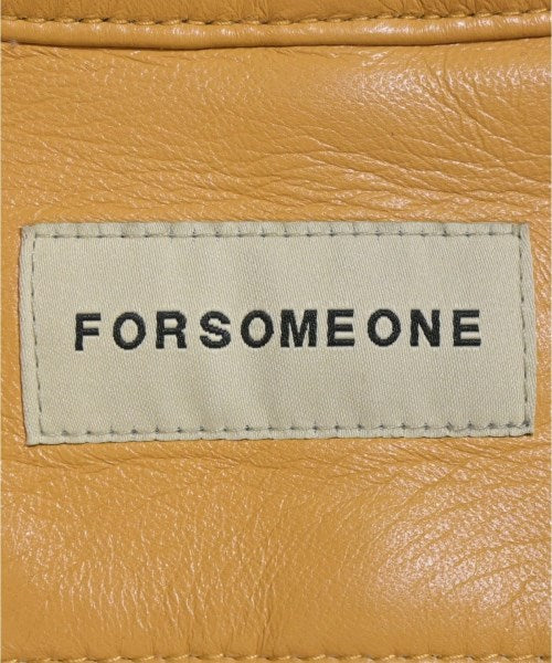 FORSOMEONE 斜紋夾克
