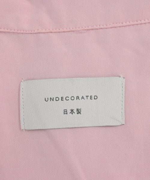 UNDECORATED 休閒襯衫