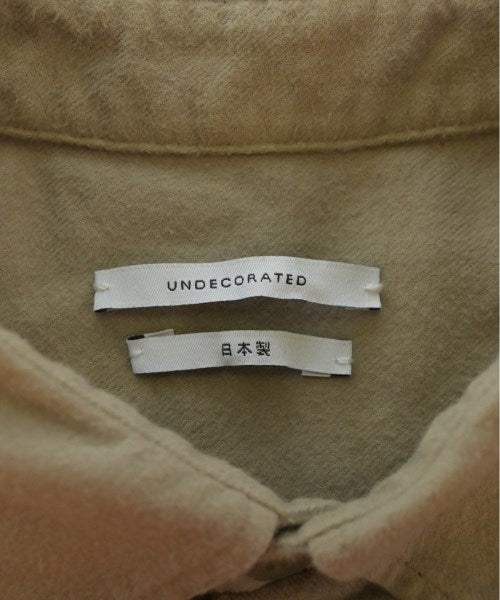 UNDECORATED 休閒襯衫