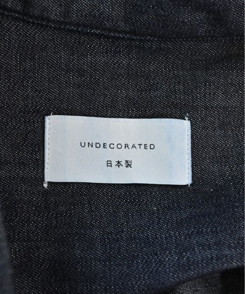 UNDECORATED 休襯衫