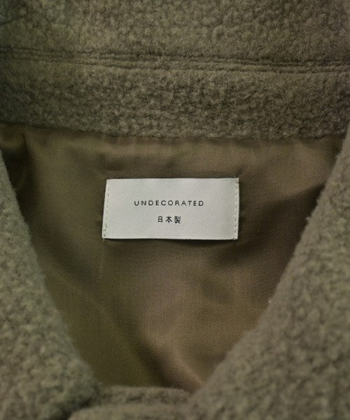 UNDECORATED 支撐領外套