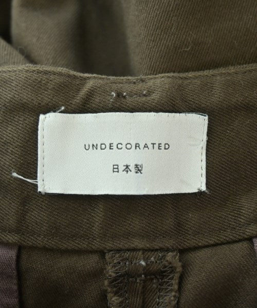 UNDECORATED 休閒褲