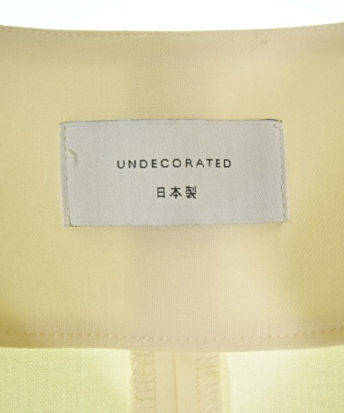 UNDECORATED 無袖上衣