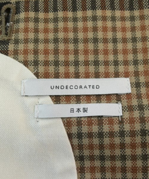 UNDECORATED 休閒夾克