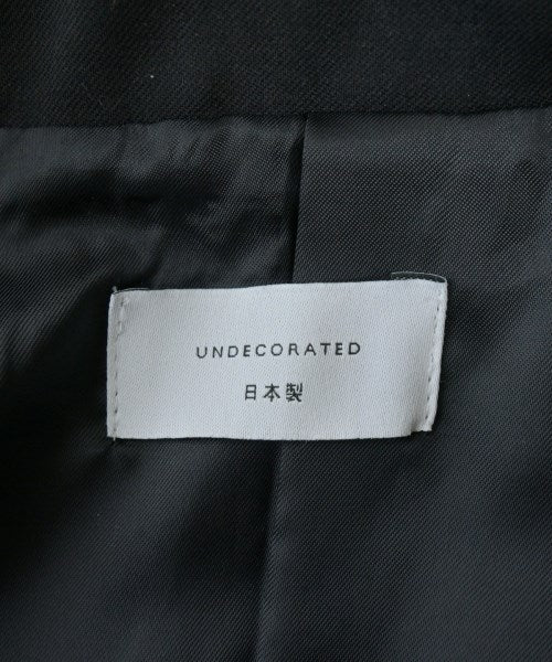 UNDECORATED 休閒夾克