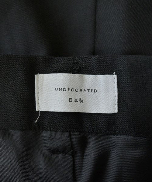 UNDECORATED 長褲