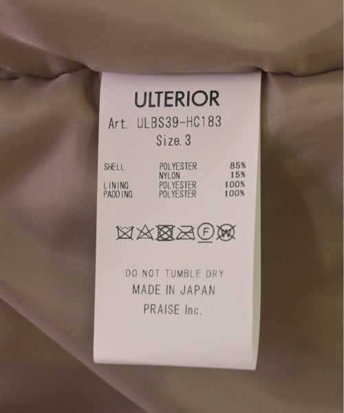 ULTERIOR 羽絨夾克/背心