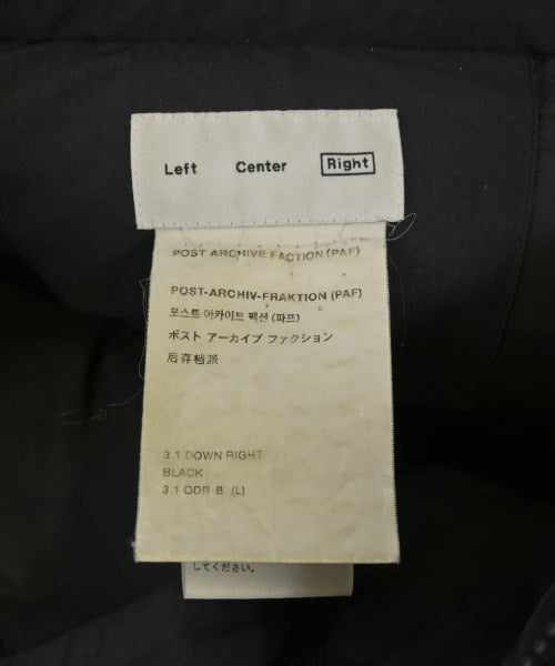 POST ARCHIVE FACTION 羽絨夾克/背心