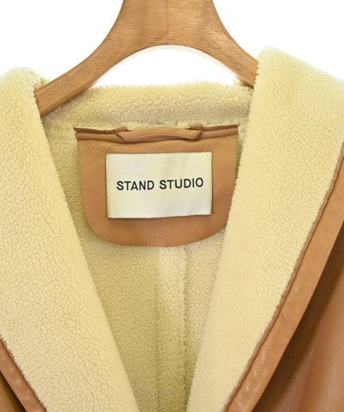 STAND STUDIO 羊毛皮外套