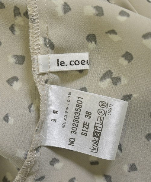 le coeur blanc 女襯衫