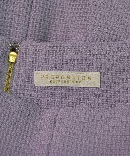 PROPORTION BODY DRESSING 膝上裙