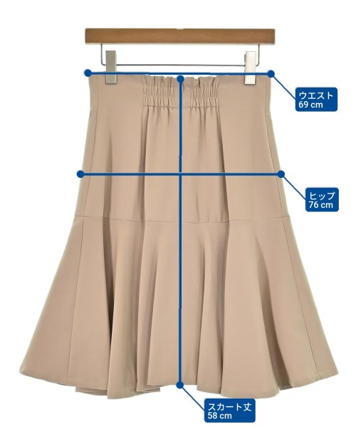 PROPORTION BODY DRESSING 膝上裙