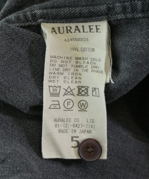 AURALEE 休閒襯衫