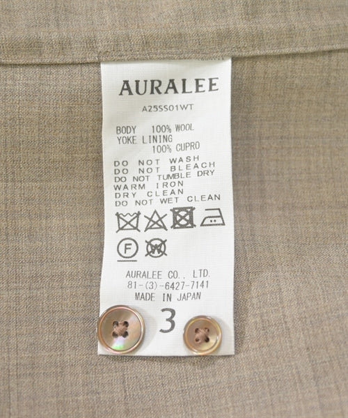 AURALEE 休閒襯衫