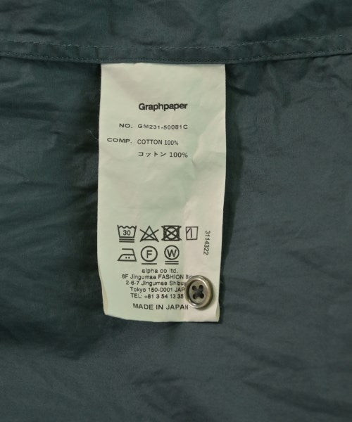 Graphpaper 休閒襯衫