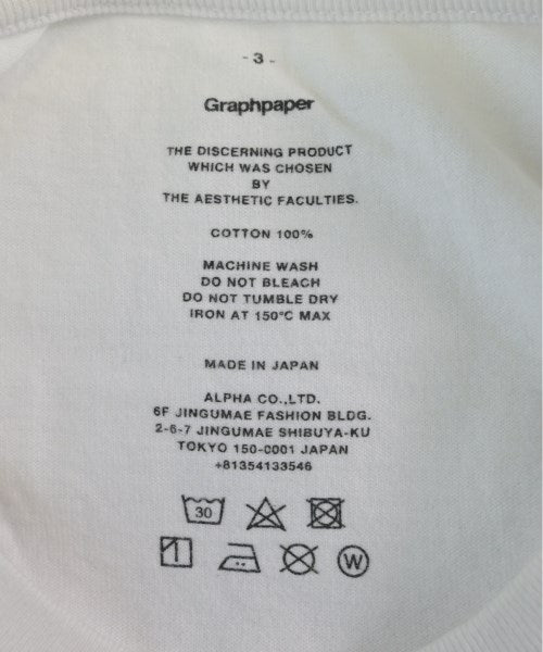 Graphpaper T恤/上衣