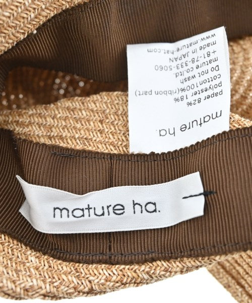 mature ha. 草帽