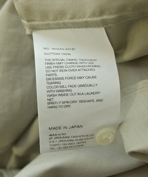 Graphpaper 休襯衫