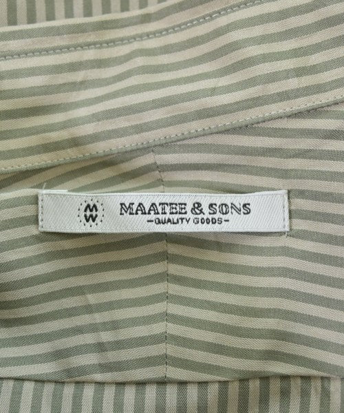 MAATEE&SONS 休閒襯衫