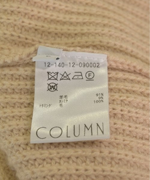 COLUMN 毛衣