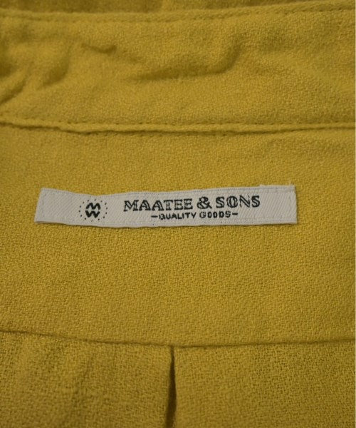 MAATEE&SONS 休閒襯衫