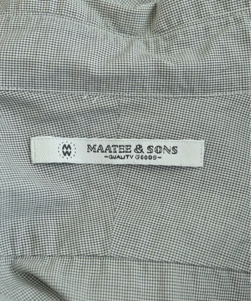 MAATEE&SONS 休襯衫