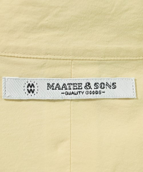MAATEE&SONS 休閒襯衫
