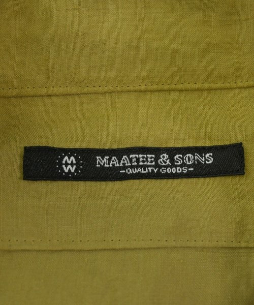 MAATEE&SONS 休閒襯衫