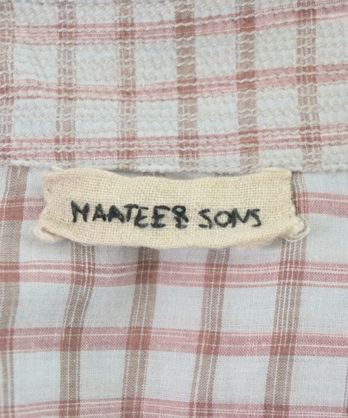 MAATEE&SONS 休閒襯衫