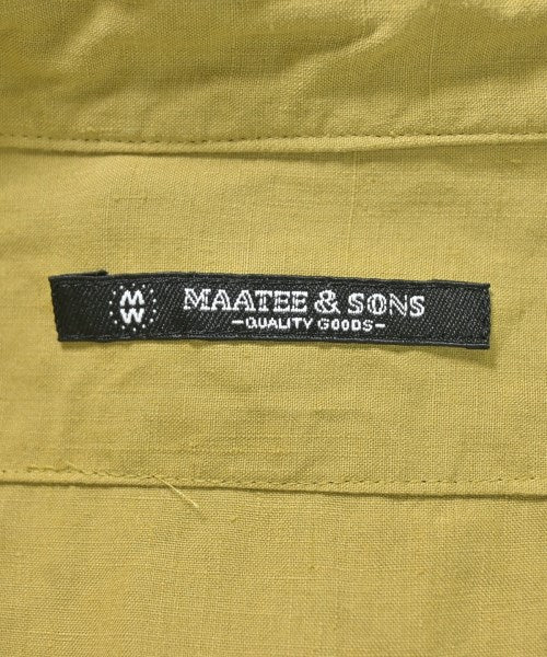MAATEE&SONS 休閒襯衫