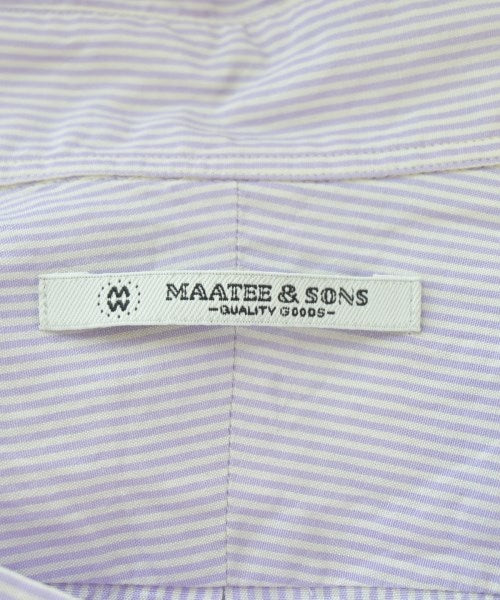MAATEE&SONS 休閒襯衫