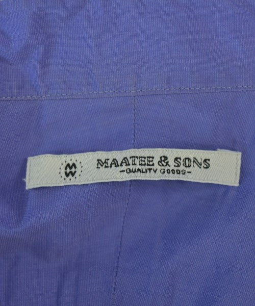 MAATEE&SONS 休閒襯衫