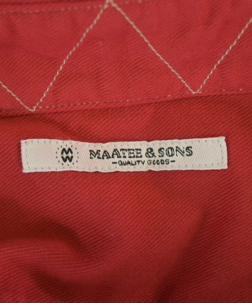 MAATEE&SONS 休閒襯衫