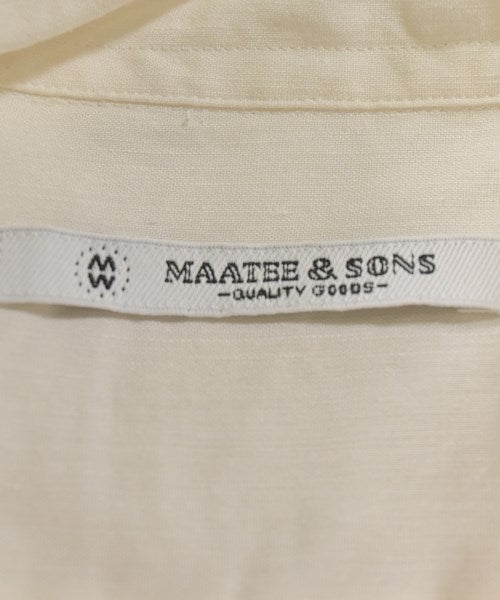 MAATEE&SONS 休閒襯衫