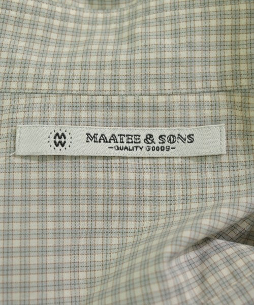 MAATEE&SONS 休閒襯衫