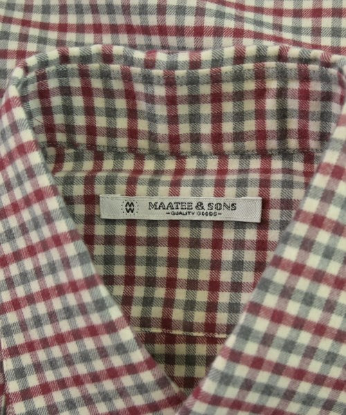 MAATEE&SONS 休閒襯衫
