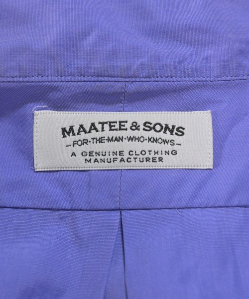 MAATEE&SONS 休閒襯衫