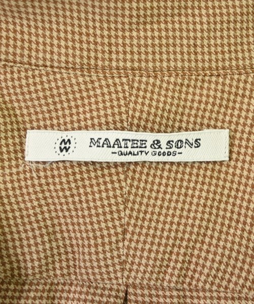 MAATEE&SONS 休閒襯衫