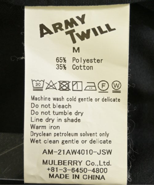 ARMY TWILL 現代外套