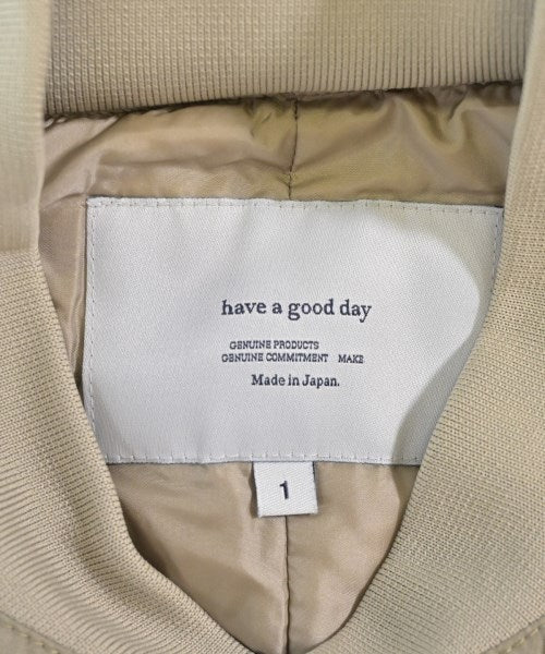 have a good day 羽絨大衣