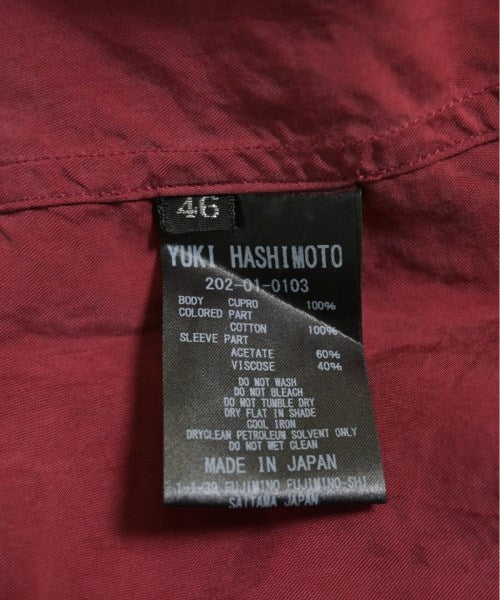 YUKI HASHIMOTO 休閒襯衫