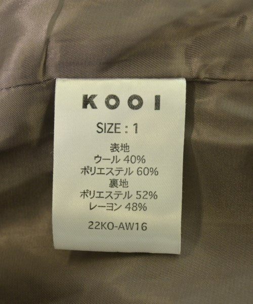 KOOI 其他大衣