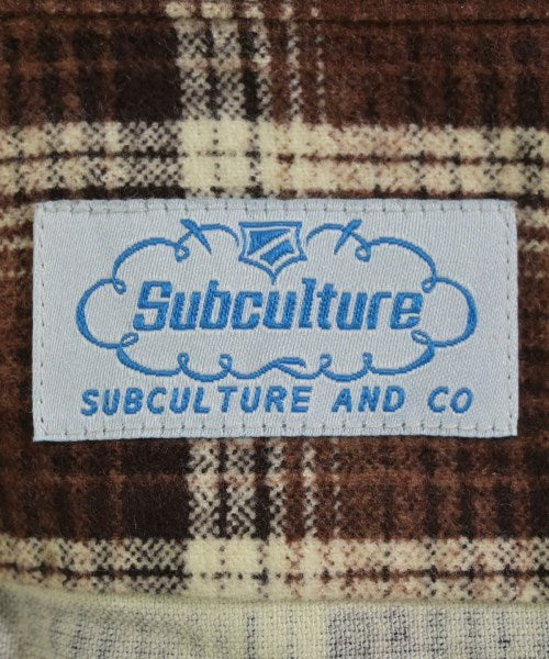 subculture 休閒襯衫