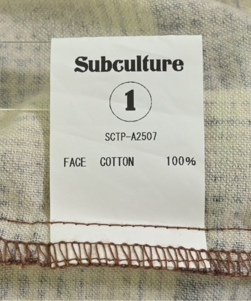 subculture 休閒襯衫