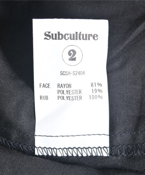 subculture 休閒襯衫