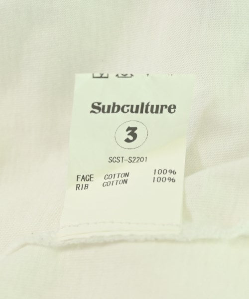 subculture T恤/上衣