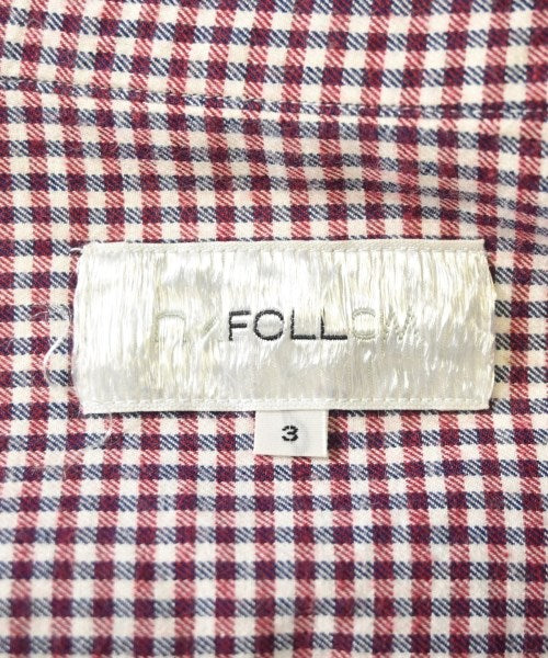 UNFOLLOW 休閒襯衫