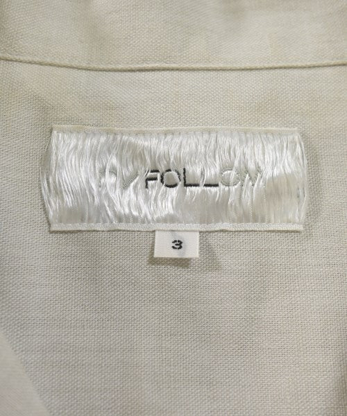 UNFOLLOW 休閒襯衫
